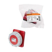 Розетка скрытой установки угловая IP67 32А 3Р+РЕ 380В TDM