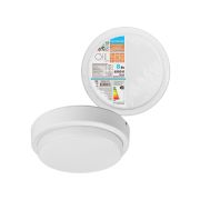 Светодиодный светильник LED ДПП 2901 8Вт 700лм 6500К IP65 белый круг 160*48 мм Народный