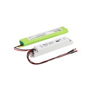 Блок аварийного питания для LED светильников 3-50Вт 11,1В 4500мА•ч IP30 до 7 часов кнопка тест TDM