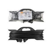 Удлинитель-шнур на рамке силовой народный ПВС 3500 Вт б/з, 10м, штепс. гнездо У1-13041