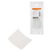 Набор трубок термоусаживаемых, не поддерживающих горение, клеевых, длиной 10 см ТТк(3:1) «Моноцвет, прозрачный 2,4/0,8 TDM»