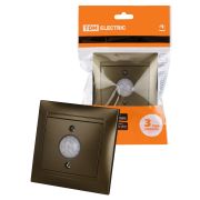 Выключатель с датчиком движения 1А бронза «Лама» TDM