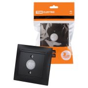 Выключатель с датчиком движения 1А графит «Лама» TDM