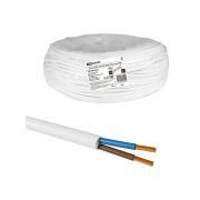 Провод ПРКС 2х2,5(N)-0,38 (20м), белый TDM