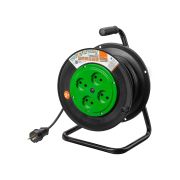 Удлинитель на катушке силовой народный 4 гнезда ПВС 3500 Вт б/з, 40м УС1-43131