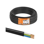 Кабель ВВГ-П нг(А) 3х1,5 ок(N, PE)-0,66 ГОСТ (5м) TDM