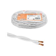 Ретро провод «Эко» 2х2,5 витой ГОСТ белый (10м) TDM