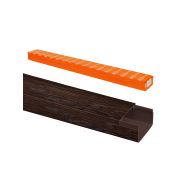 Кабель-канал 25х16 (2 м) «ЭКО» 3D венге TDM