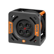 Удлинитель силовой на катушке ЛЮКС УКз16-004 (4 места/20м ПВС 3х1,5) TDM УС1-43131 (УС1 430 1101)