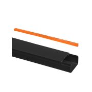 Кабель-канал 25х16 (6 шт по 2 м) чёрный (розн.упак.) TDM