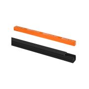 Кабель-канал 12х12 (12 шт по 1 м) чёрный (розн.упак.) TDM