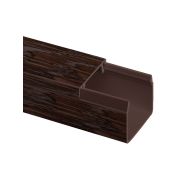 Кабель-канал 16х16 (6 шт по 1 м) «ЭКО» 3D венге (розн.упак.) TDM