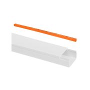 Кабель-канал 25х16 (6 шт по 2 м) белый (розн.упак.) TDM