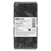 Коробка распаячная КР 75х75х20 ОП черная IP40 TDM