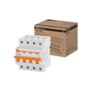 Выключатель автоматический ВА47-100М 4Р  80А, 10кА, х-ка C TDM